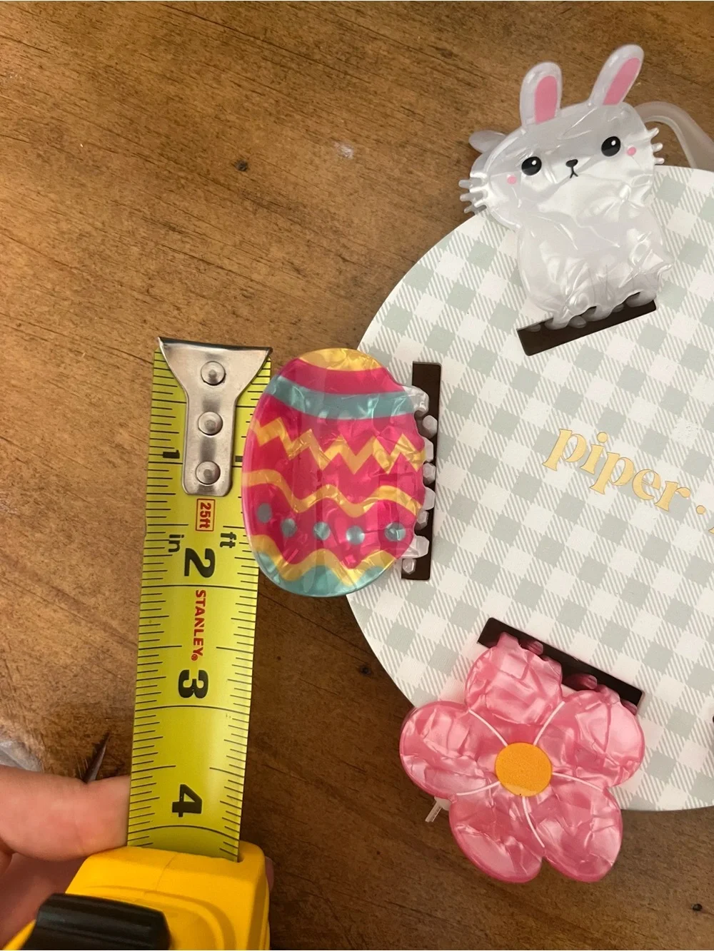 Spring/Easter themed hair clips NWOT